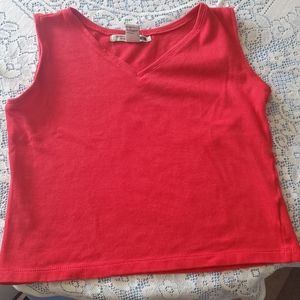 Red Faded Glory Tank Top